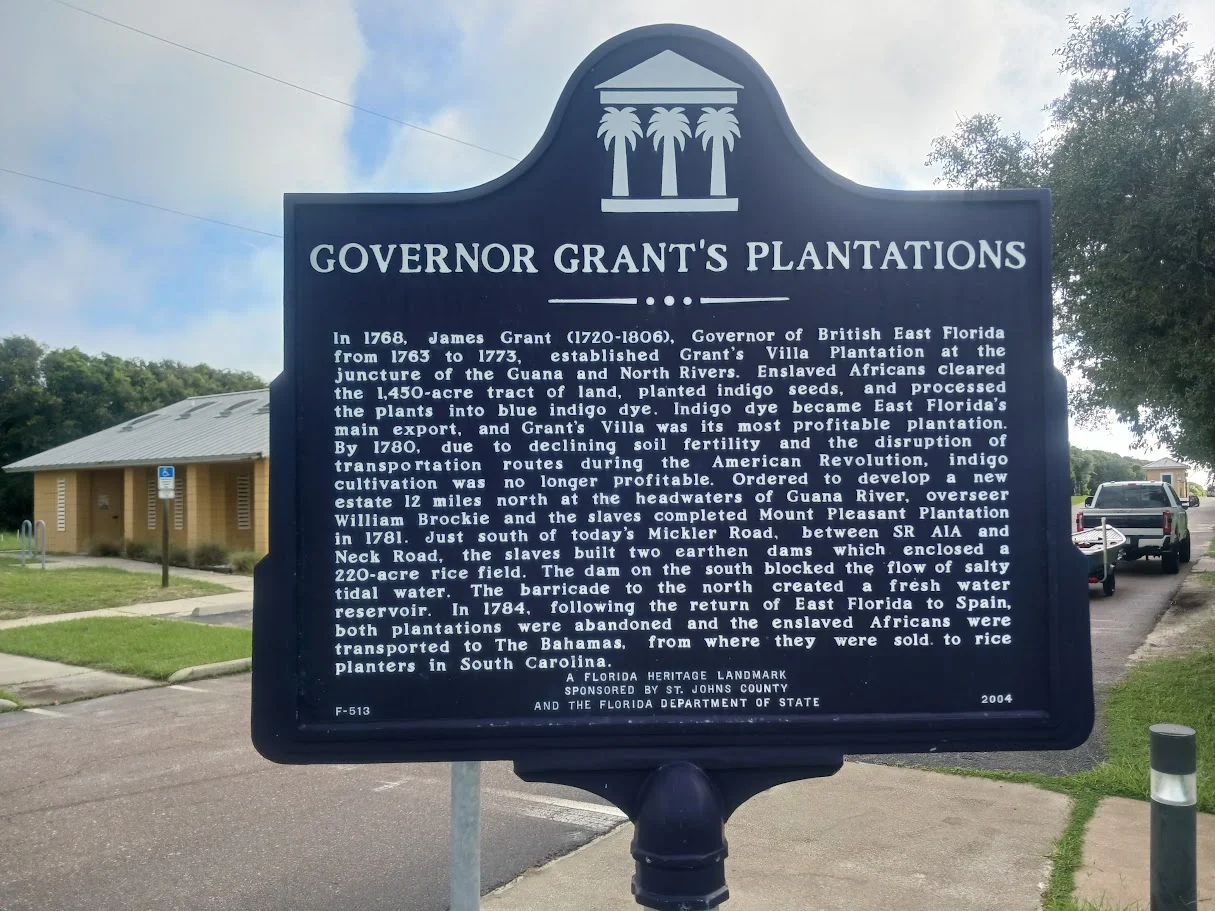 trailer parking at boat ramp along guana river, ponte vedra